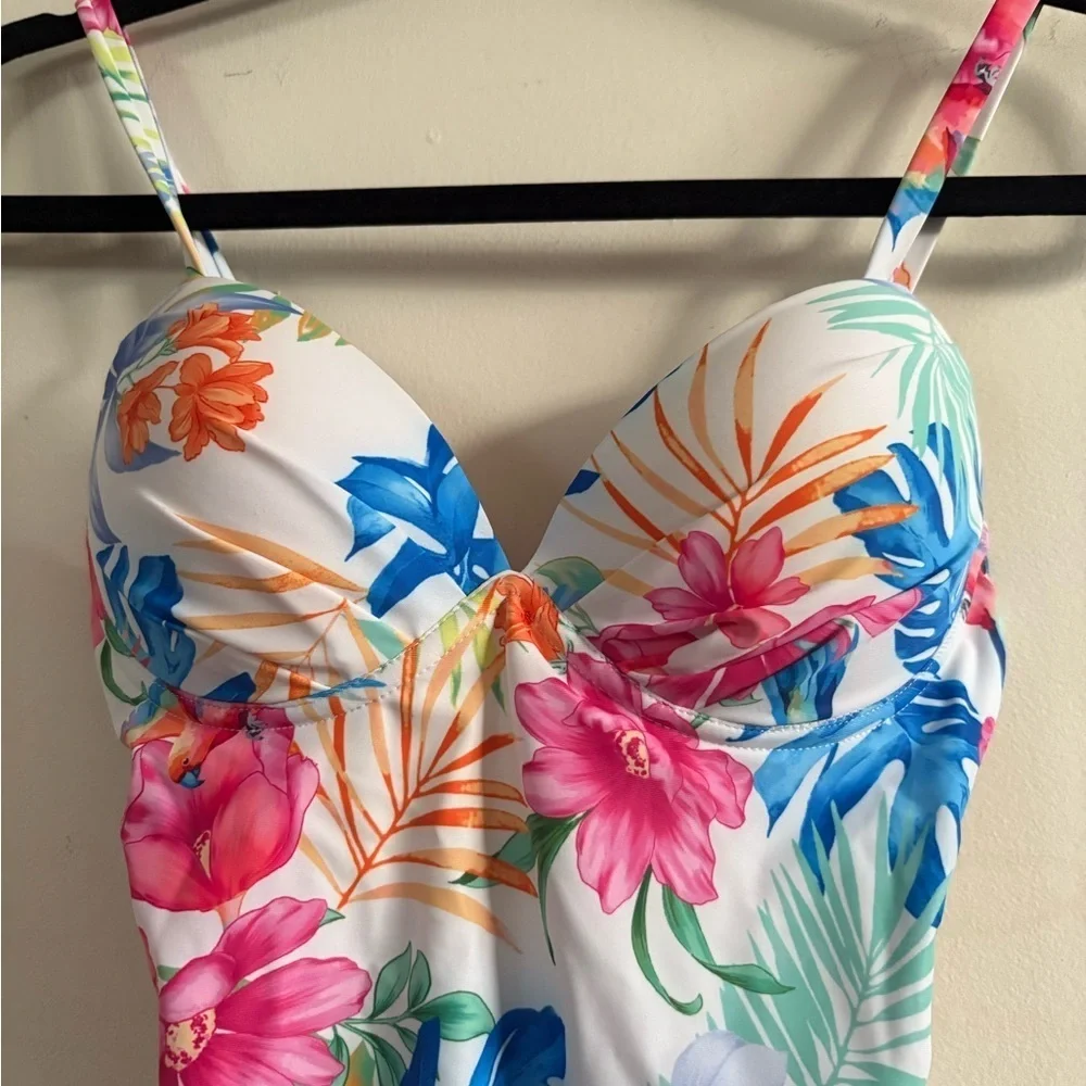 Cupshe Kids One Piece Floral Swimsuit